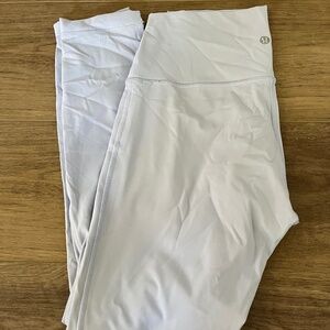 size 6 pastel blue leggings